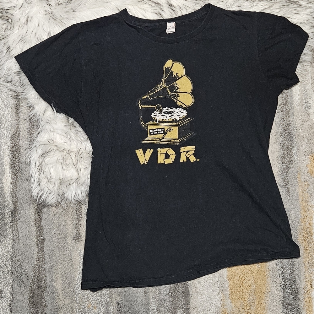 Black Voodoo Doughnut Graphic Tee
